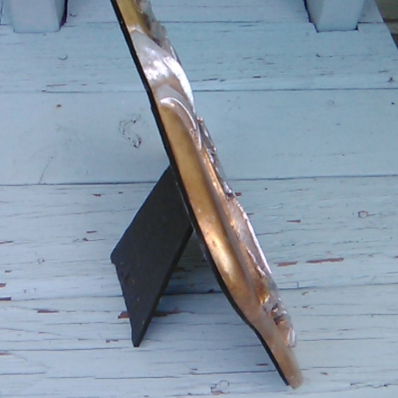 Gold and Silver photo frame - Picture 4 of 8